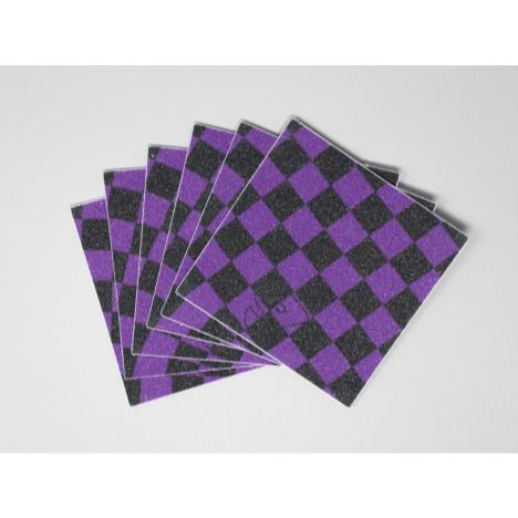 Mafia Wheelie Peg Grip Tape - Purple/Black Check  £15.00