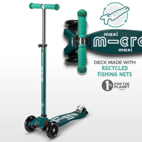 Maxi Micro Eco Scooter: Green Green £139.95