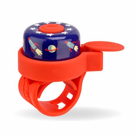 Micro Patterned Bell: Retro Rocket  £7.95