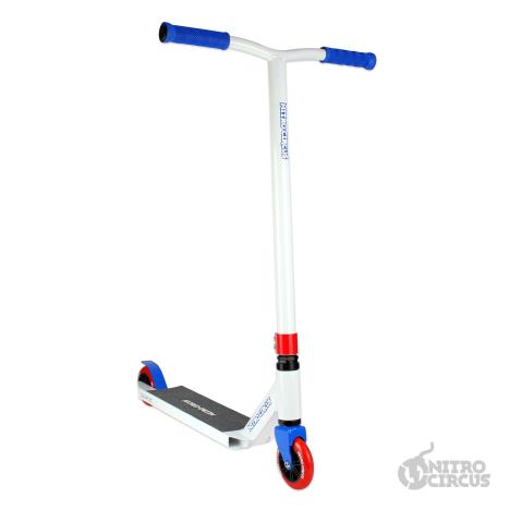 Nitro Circus CX2 Complete Scooter - White / Blue / Red  £79.99