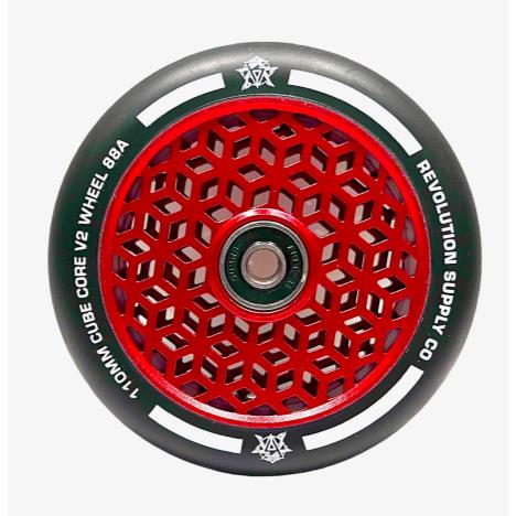 Revolution Supply Co Cube Core Wheels V2 110mm - Red  £50.00
