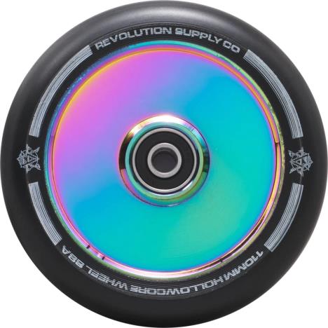 Revolution Supply Co Hollowcore Wheels 110mm - Black on Neo Chrome Neochrome £44.00