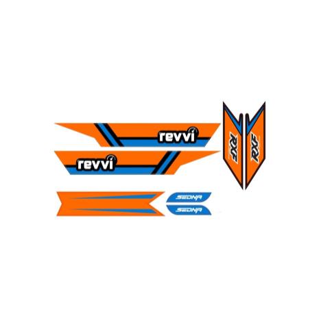 Revvi Graphics Kit - Orange - To fit Revvi 12", 16" and 16" Plus Electric Balance Bikes  £12.99