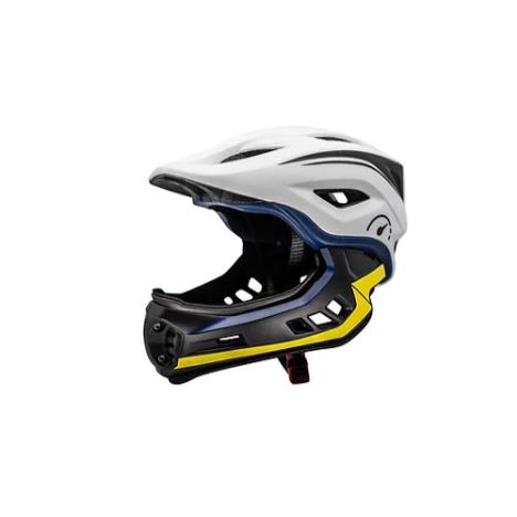 Revvi Super Lightweight Kids Full Face Helmet (48-53cm) - White White £49.99