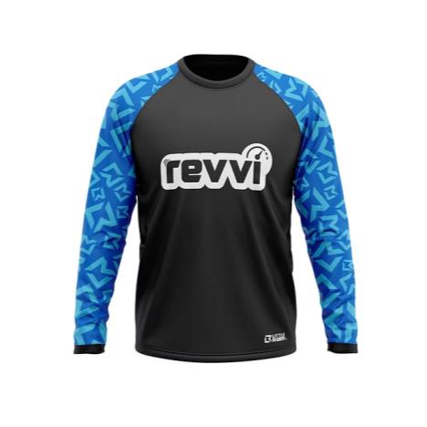Revvi Kids Riding Jersey - Blue Blue £27.99