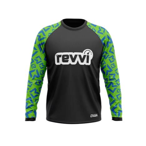 Revvi Kids Riding Jersey - Green Green £27.99