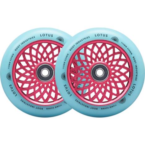 Root Lotus Stunt scooter wheels 2-Pack BLUE/PINK  £64.99