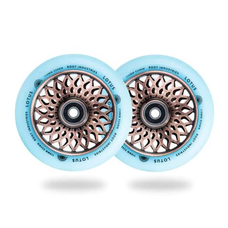 Root Industries Lotus Stunt Scooter Wheels 110mm - Copper/Isotope - Pair  £59.95