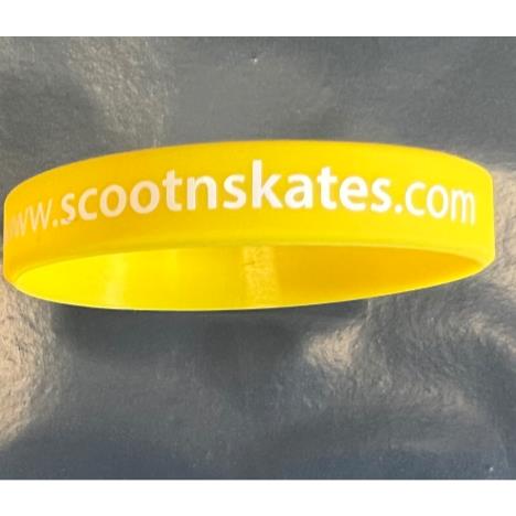 ScootnSkates Wristband - Yellow  £1.00