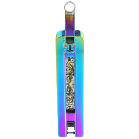 Triad Medusa Pro Stunt Scooter Deck – Neochrome Oil Slick Rainbow - 20.5" x 4.7"  £79.99