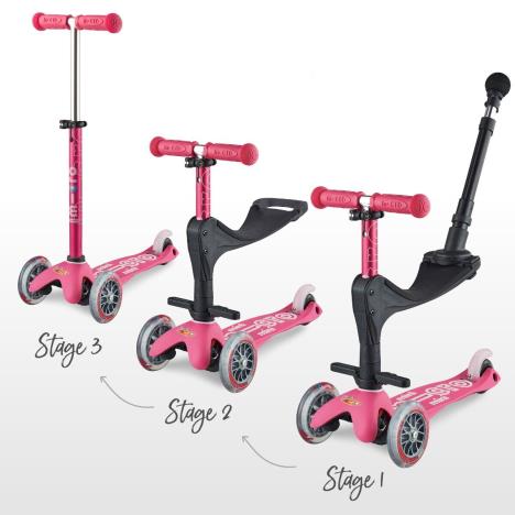 Mirco Scooters 3in1 deluxe plus pink  £117.95
