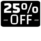 25% off