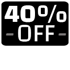 40% off